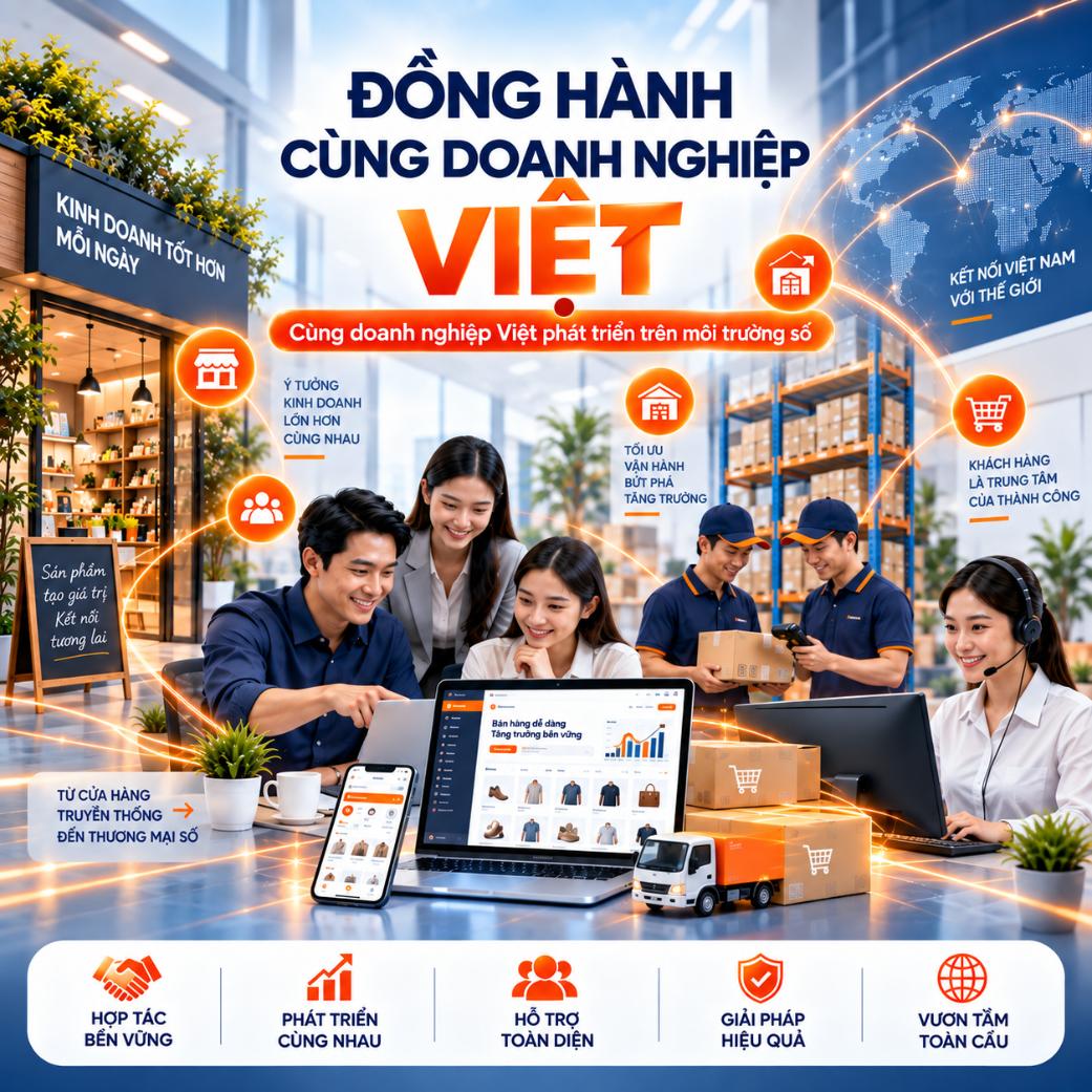 Đồng hành cùng doanh nghiệp Việt